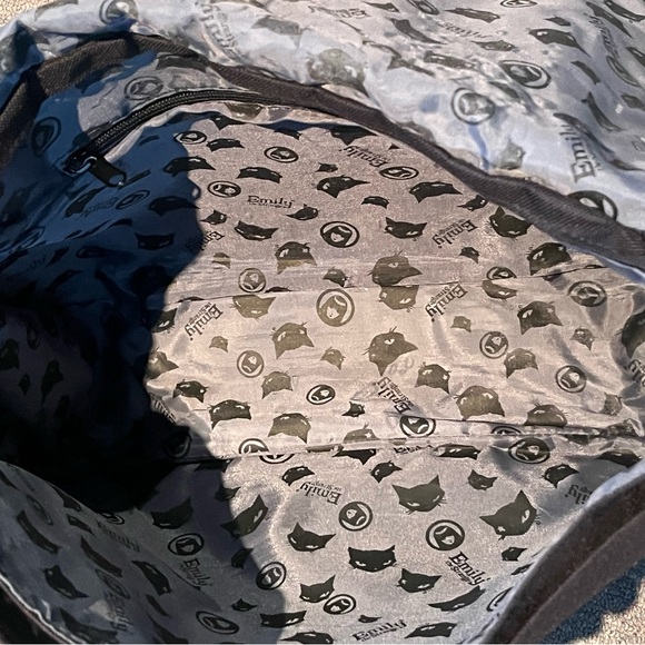 Emily The Strange Messenger Bag RARE - Picture 9 of 11